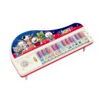 Παιδικό εκπαιδευτικό πιάνο με ήχους ζώων - 779 - 917239 - White/Pink