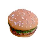 Παιχνίδι σκύλου Latex Burger - 8x5cm - 12pcs - 550382