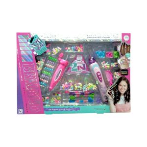 Σετ για πλεξουδάκια μαλλιών με σχέδια - KSY922 - 730228