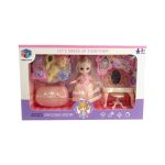 Σετ κούκλα με αξεσουάρ ομορφιάς - 6688-26-DIY - 917465