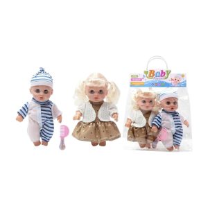 Σετ κούκλες mini με αξεσουάρ - 2pcs - 0812-2636 - 917418