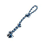 Υφασμάτινο παιχνίδι σκύλου σχοινί με κόμπους - 43cm - 12pcs - 550493