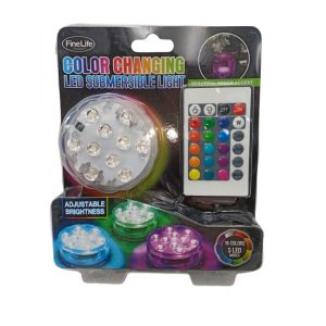 ΦΩΣ ΕΝΥΔΡΕΙΟΥ RGB ΜΕ ΤΗΛΕΧΕΙΡΙΣΤΗΡΙΟ ΚΑΙ 16 ΔΙΑΦΟΡΕΤΙΚΟΥΣ ΧΡΩΜΑΤΙΣΜΟΥΣ.