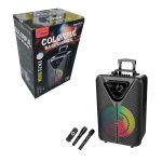 Sing-e Φορητό Ηχείο Karaoke Με Πολύχρωμο Φωτισμό LED 40W ZQS15123 - Colorful Bass Speaker 079109