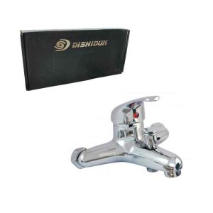 Η μπαταρία μπάνιου Dishidun αποτελεί μια αξιόπιστη και κομψή επιλογή για κάθε σύγχρονο μπάνιο. Διαθέτει μονή λαβή για εύκολο και ακριβή έλεγχο της θερμοκρασίας και της ροής του νερού. Ο εργονομικός σχεδιασμός της εξασφαλίζει άνετη καθημερινή χρήση