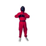 Αποκριάτικη Στολή Φρουρού με Κόκκινη Φόρμα  – Red Guard Costume