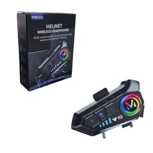 Το ασύρματο ακουστικό κράνους μοτοσυκλέτας προσφέρει άνετη και πρακτική επικοινωνία κατά τη διάρκεια της οδήγησης. Σχεδιασμένο για τοποθέτηση σε κράνος