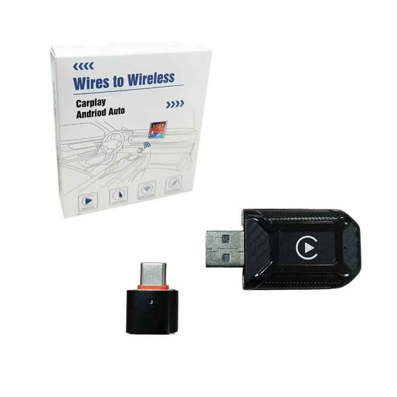 Ο ασύρματος αντάπτορας CarPlay και Android Auto μετατρέπει εύκολα το εργοστασιακό ενσύρματο σύστημα του αυτοκινήτου σας σε πλήρως ασύρματο