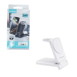 <p data-start="119" data-end="423">Ο ασύρματος φορτιστής 3 σε 1 είναι η ιδανική λύση για ταυτόχρονη φόρτιση κινητού τηλεφώνου