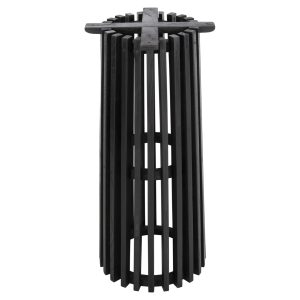 ΒΑΣΗ BAR STAND ΕΣΩΤ.ΧΩΡΟΥ ΜΕΣ.ΥΨΟΥΣ ΣΤΡΟΓΓΥΛΗ FB99857.12 MINDI ΞΥΛΟ ΣΕ ΜΑΥΡΟ Φ40x90Υεκ.