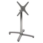 ΒΑΣΗ ΑΛΟΥΜΙΝΙΟΥ ΠΤΥΣΣΟΜΕΝΗ ΧΡΩΜΙΟΥ 69Χ69Χ73Υεκ. ΜΕ ΣΤΑΥΡΟ 48Χ48εκ.FB9459.03