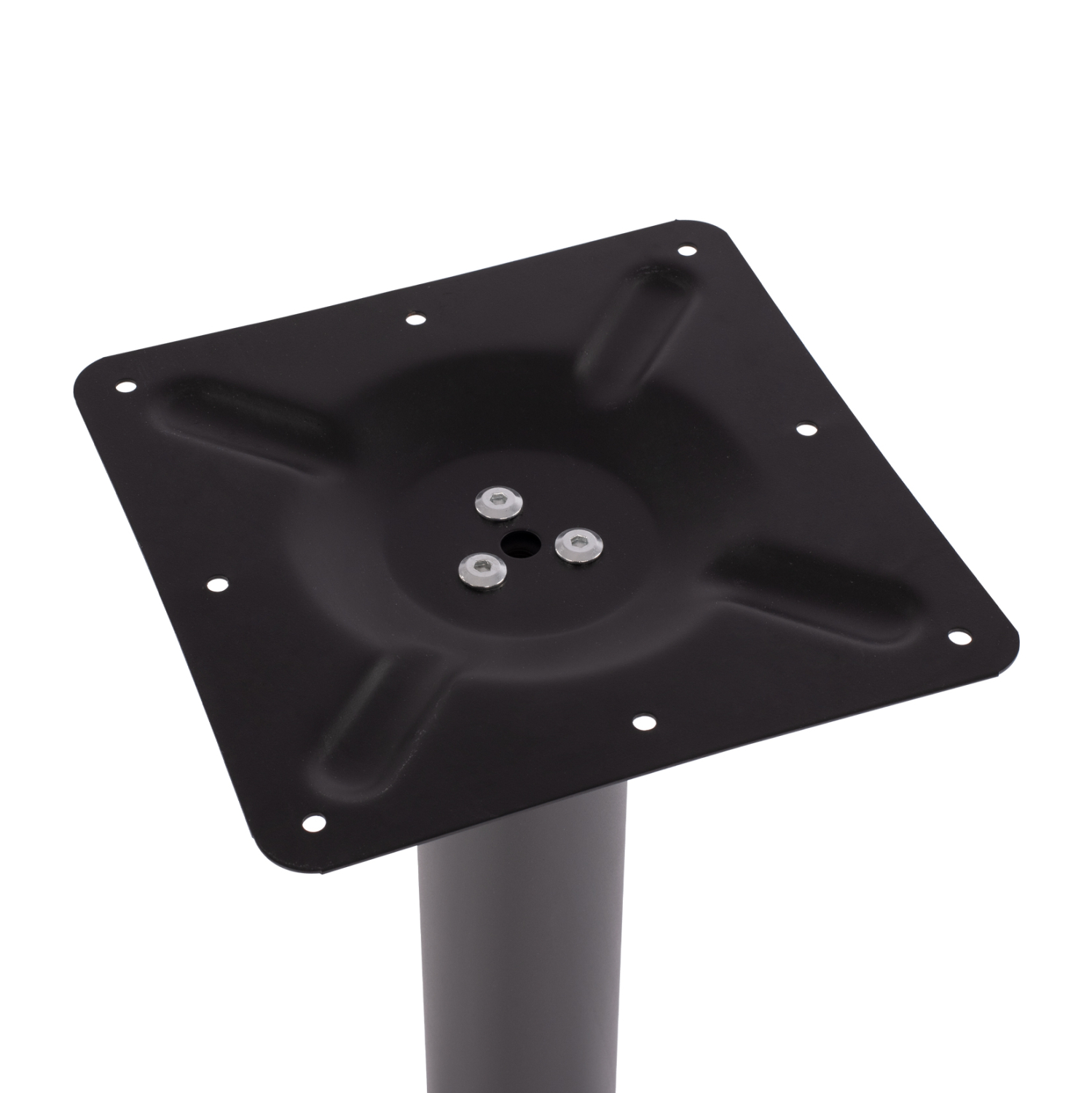 ΒΑΣΗ ΜΕΤΑΛΛΙΚΗ ΓΚΡΙ 40X40X72Υεκ. ΜΕ ΡΕΓΟΥΛΑΤΟΡΟΥΣ FB9421.20 - Image 4