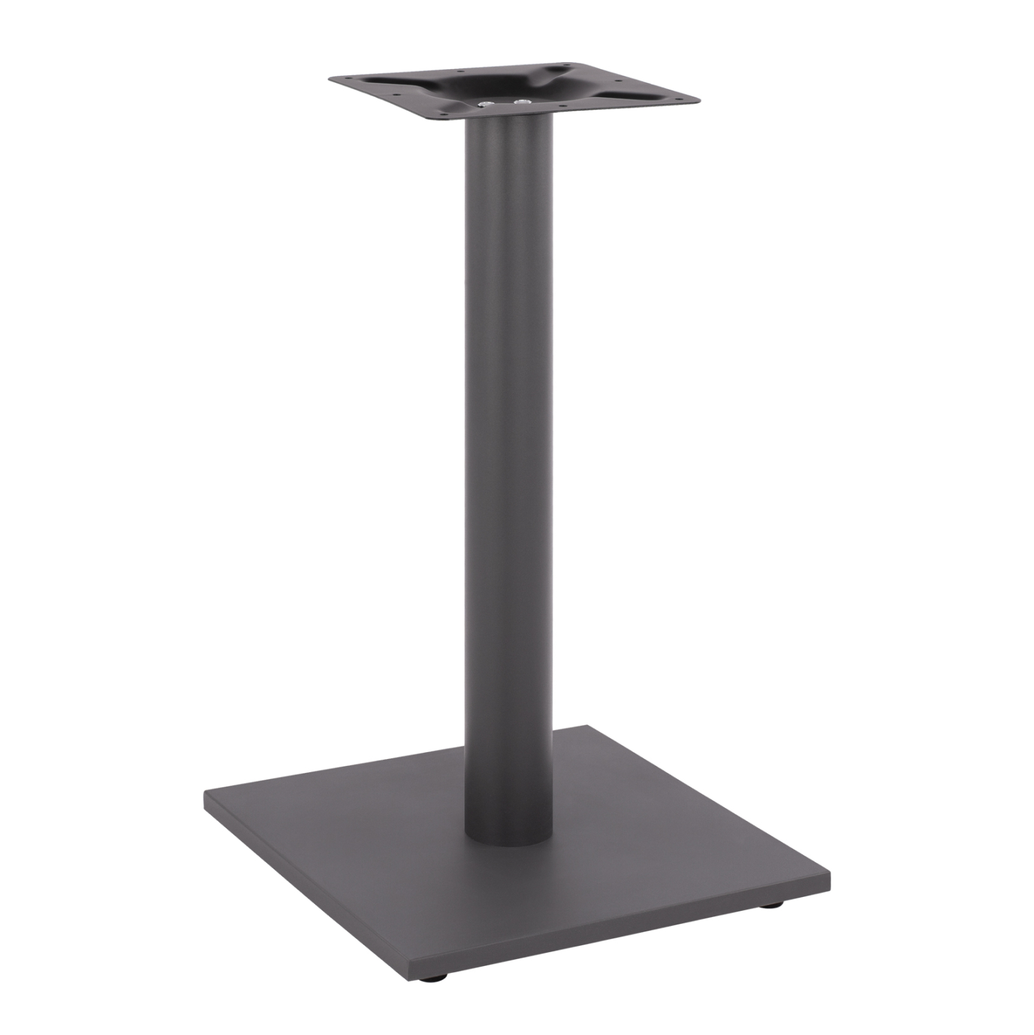 ΒΑΣΗ ΜΕΤΑΛΛΙΚΗ ΓΚΡΙ 40X40X72Υεκ. ΜΕ ΡΕΓΟΥΛΑΤΟΡΟΥΣ FB9421.20