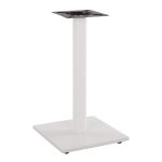 ΒΑΣΗ ΜΕΤΑΛΛΙΚΗ ΛΕΥΚΗ ΜΑΤ 40Χ40Χ72Υεκ. ΜΕ ΡΕΓΟΥΛΑΤΟΡΟΥΣ FB9421.12