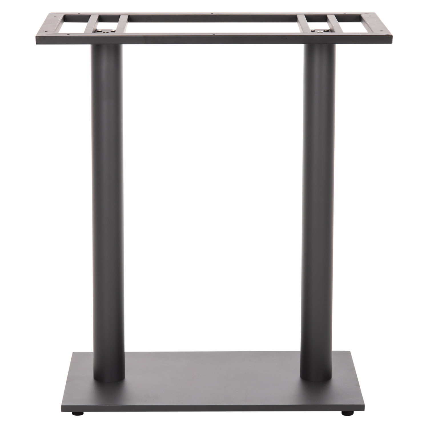 ΒΑΣΗ ΜΠΑΡ ΜΕΤΑΛΛΙΚΗ ΔΙΠΛΗ ΓΚΡΙ ΜΑΤ ΜΕΣΑΙΟΥ ΥΨΟΥΣ 40Χ80Χ90Υεκ. FB9478.20 - Image 3