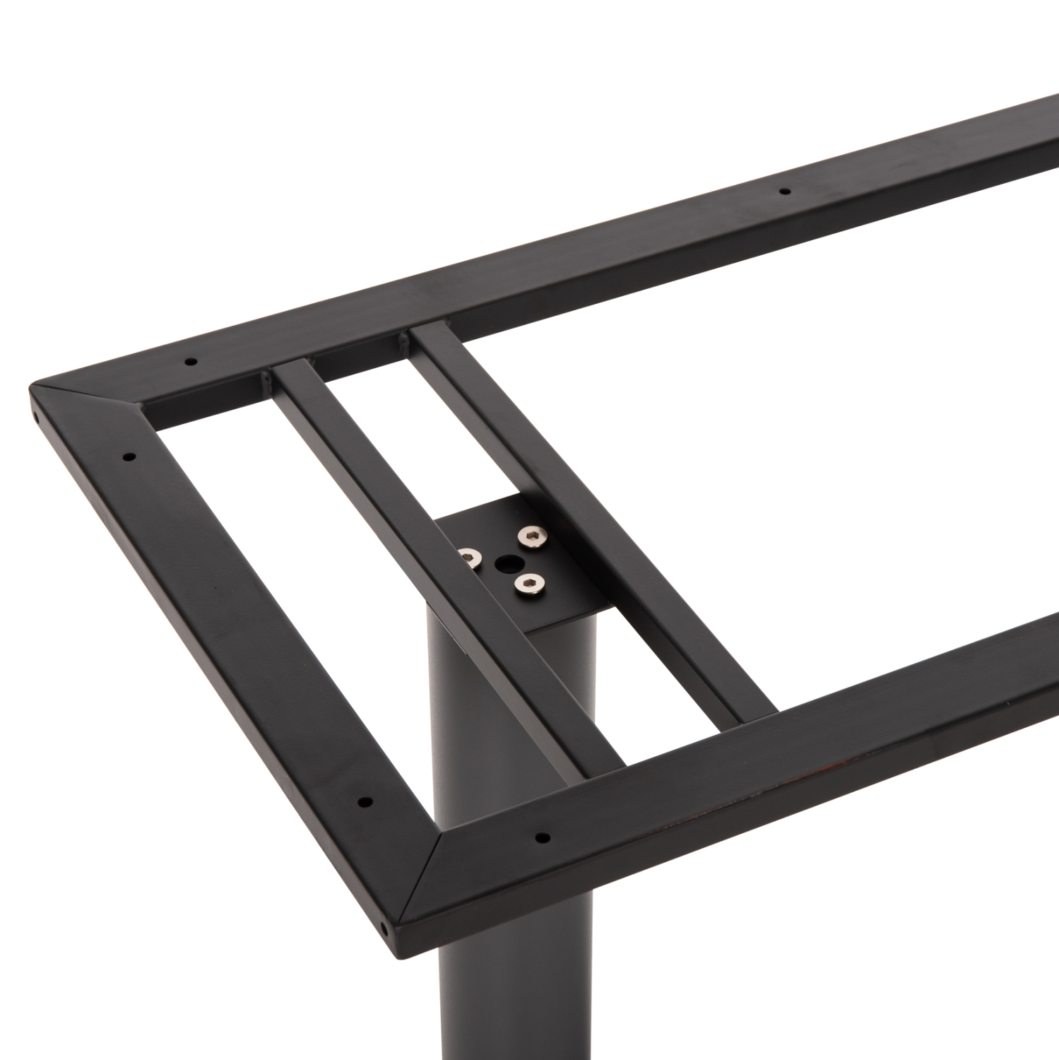 ΒΑΣΗ ΜΠΑΡ ΜΕΤΑΛΛΙΚΗ ΔΙΠΛΗ ΓΚΡΙ ΜΑΤ ΜΕΣΑΙΟΥ ΥΨΟΥΣ 40Χ80Χ90Υεκ. FB9478.20 - Image 4