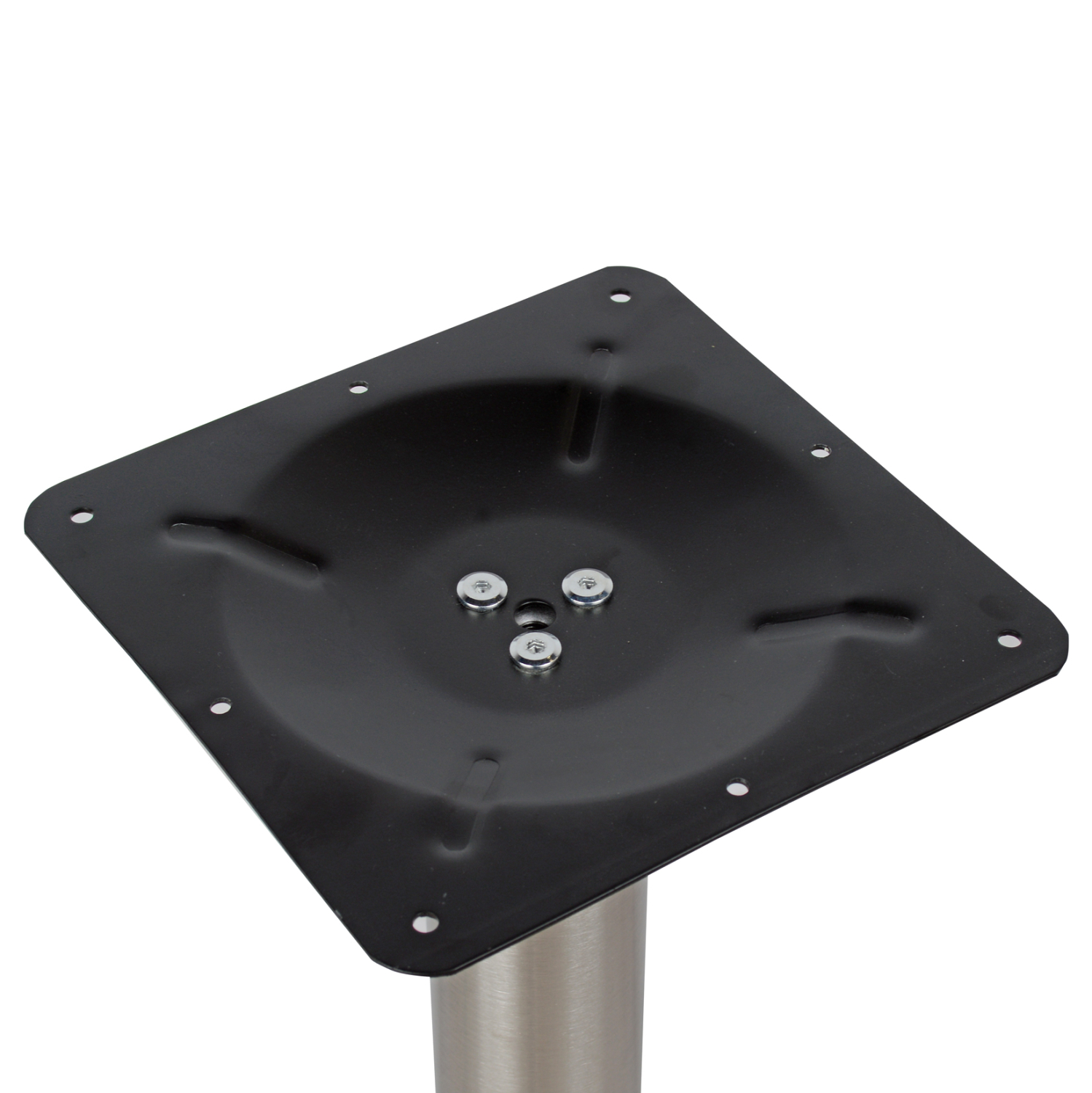 ΒΑΣΗ ΤΡΑΠΕΖΙΟΥ INOX FB9421 ΜΕ ΡΕΓΟΥΛΑΤΟΡΟΥΣ 40x40x72Y εκ. - Image 4