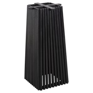 ΒΑΣΗ ΤΡΑΠΕΖΙΟΥ ΕΣΩΤ.ΧΩΡΟΥ ΜΕΣ.ΥΨΟΥΣ BAR ΤΕΤΡΑΓΩΝΗ FB99858.12 ΞΥΛΟ MINDI-ΜΑΥΡΟ 40x40x90Yεκ