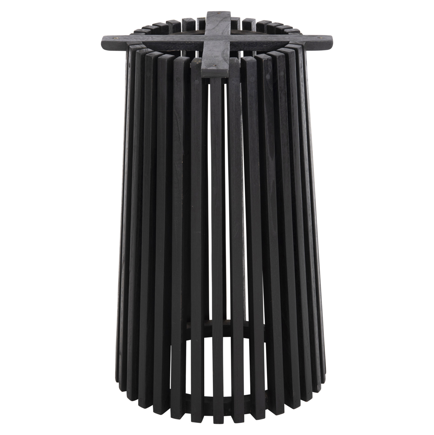 ΒΑΣΗ ΤΡΑΠΕΖΙΟΥ ΕΣΩΤ.ΧΩΡΟΥ ΣΤΡΟΓΓΥΛΗ FB99459.12 MINDI ΞΥΛΟ ΣΕ ΜΑΥΡΟ ΧΡΩΜΑ Φ60x74Yεκ.