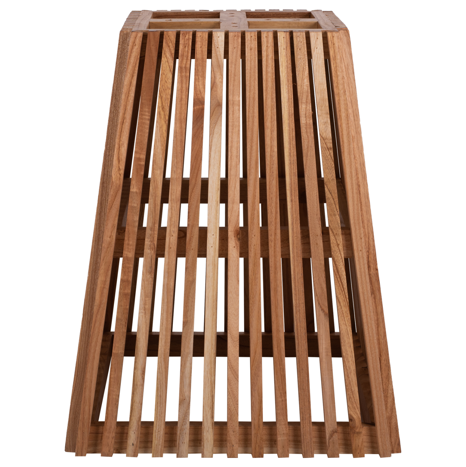 ΒΑΣΗ ΤΡΑΠΕΖΙΟΥ ΕΣΩΤ.ΧΩΡΟΥ ΤΕΤΡΑΓΩΝΗ FB99460.01 ΞΥΛΟ MINDI ΣΕ ΦΥΣΙΚΟ 60x60x75Y εκ. - Image 3