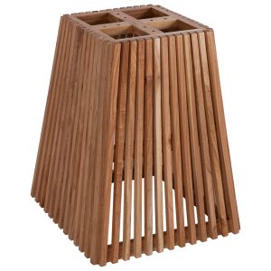 ΒΑΣΗ ΤΡΑΠΕΖΙΟΥ ΕΣΩΤ.ΧΩΡΟΥ ΤΕΤΡΑΓΩΝΗ FB99460.01 ΞΥΛΟ MINDI ΣΕ ΦΥΣΙΚΟ 60x60x75Y εκ.