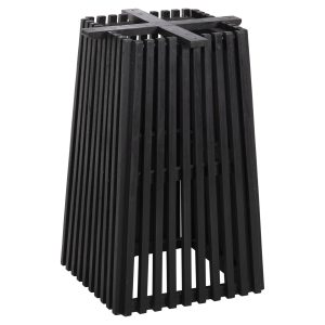 ΒΑΣΗ ΤΡΑΠΕΖΙΟΥ ΕΣΩΤ.ΧΩΡΟΥ ΤΕΤΡΑΓΩΝΗ FB99460.12 ΞΥΛΟ MINDI ΣΕ ΜΑΥΡΟ 60x60x73Y εκ.