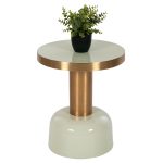 ΒΟΗΘΗΤΙΚΟ ΤΡΑΠΕΖΑΚΙ FB94243.07 ΜΕΤΑΛΛΟ ΣΕ ΑΝΟΙΧΤΟ ΠΡΑΣΙΝΟ-ΧΡΥΣΟ Φ40