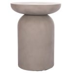 ΒΟΗΘΗΤΙΚΟ ΤΡΑΠΕΖΙ FB918160.03 FIBER CEMENT ΣΕ ΓΚΡΙ--Φ60x76Υεκ.