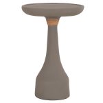 ΒΟΗΘΗΤΙΚΟ ΤΡΑΠΕΖΙ ΓΙΑ ΛΑΜΠΑΤΕΡ FB918170.03 FIBER CEMENT ΓΚΡΙ Φ41x62Υεκ.