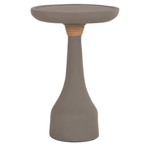 ΒΟΗΘΗΤΙΚΟ ΤΡΑΠΕΖΙ ΓΙΑ ΛΑΜΠΑΤΕΡ FB918170.03 FIBER CEMENT ΓΚΡΙ Φ41x62Υεκ.