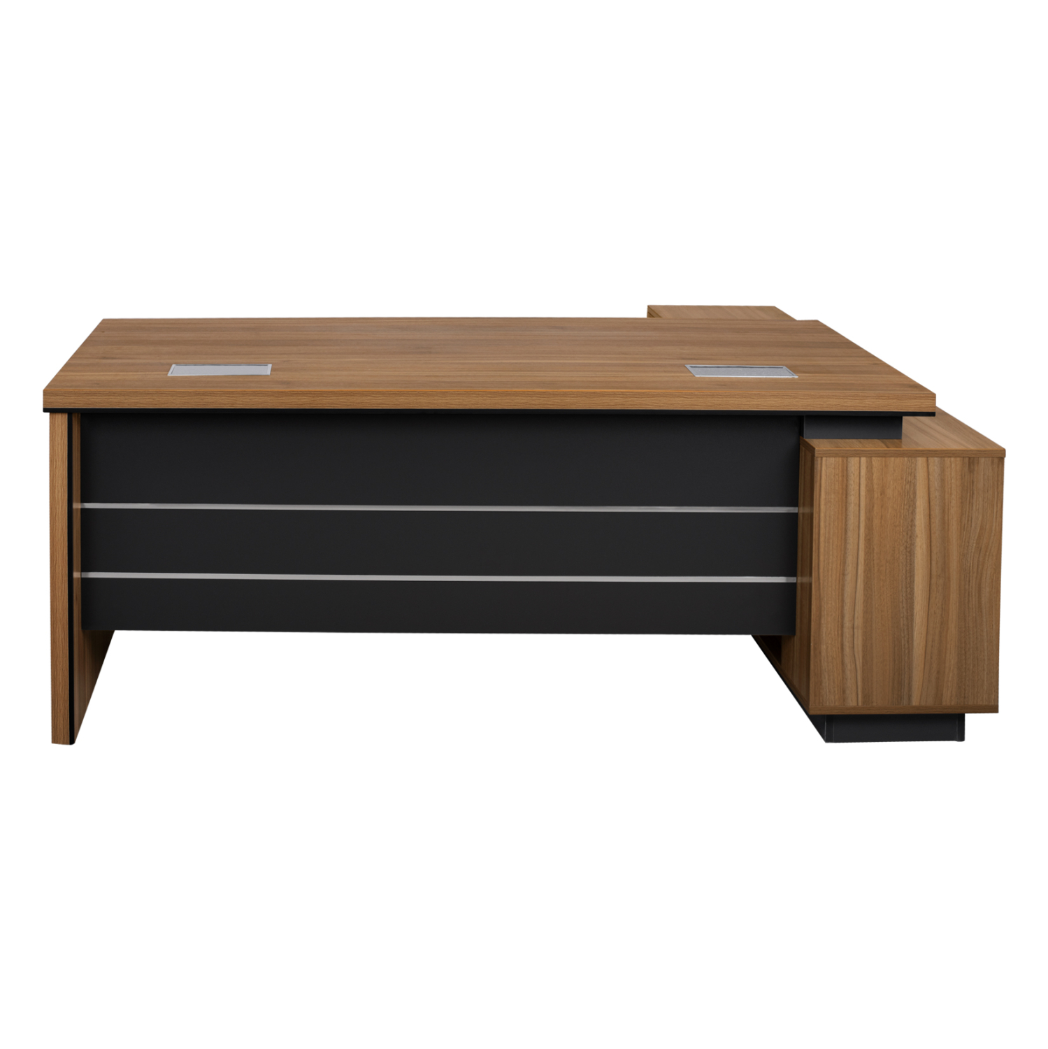 ΓΡΑΦΕΙΟ ΕΠΑΓΓΕΛΜΑΤΙΚΟ ΓΩΝΙΑ ΑΝΑΣΤΡΕΨΙΜΗ 199X180X76 FB92347 - Image 4