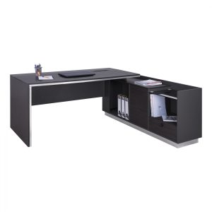 ΓΡΑΦΕΙΟ ΕΠΑΓΓΕΛΜΑΤΙΚΟ ΔΕΞΙΑ ΓΩΝΙΑ ROSEWOOD FB9112R 200X160X76Υ εκ.