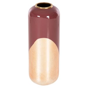 ΔΙΑΚΟΣΜΗΤΙΚΟ BAZO ΔΑΠΕΔΟΥ FB94232.06 ΜΕΤΑΛΛΟ ΣΕ ΚΕΡΑΣΙ-ΧΡΥΣΟ ΠΕΡΛΕ Φ24x69Υεκ