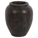 ΔΙΑΚΟΣΜΗΤΙΚΟ ΒΑΖΟ ΔΑΠΕΔΟΥ FB97928 ΤΕΡΑΚΟΤΑ ΣΕ ΜΑΥΡΗ ΑΠΟΧΡΩΣΗ Φ44x49Υ εκ.