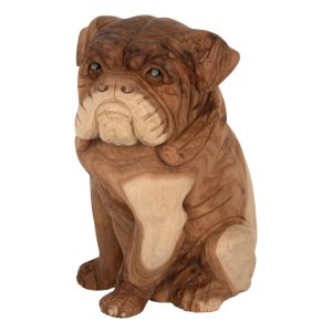 ΔΙΑΚΟΣΜΗΤΙΚΟ ΔΑΠΕΔΟΥ BULLDOG ΞΥΛO SUAR ΣΕ ΦΥΣΙΚΟ ΧΡΩΜΑ FB97924 26x27x40Yεκ.