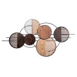 ΔΙΑΚΟΣΜΗΤΙΚΟ ΤΟΙΧΟΥ FB94216 ΜΕΤΑΛΛΟ ΣΕ ΓΗΙΝΑ ΧΡΩΜΑΤΑ 135x69 εκ.