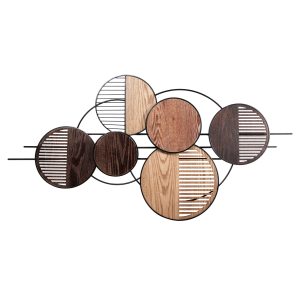 ΔΙΑΚΟΣΜΗΤΙΚΟ ΤΟΙΧΟΥ FB94216 ΜΕΤΑΛΛΟ ΣΕ ΓΗΙΝΑ ΧΡΩΜΑΤΑ 135x69 εκ.