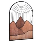 ΔΙΑΚΟΣΜΗΤΙΚΟ ΤΟΙΧΟΥ FB94220 ΔΙΑΦΟΡΕΣ ΑΠΟΧΡΩΣΕΙΣ ΞΥΛΟΥ-ΜΑΥΡΟ ΜΕΤΑΛΛΟ 60x3