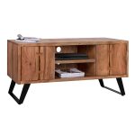 ΕΠΙΠΛΟ TV FB98177 ΑΠΟ ΜΑΣΙΦ ΞΥΛΟ ΑΚΑΚΙΑΣ ΦΥΣΙΚΟ 135Χ43Χ61