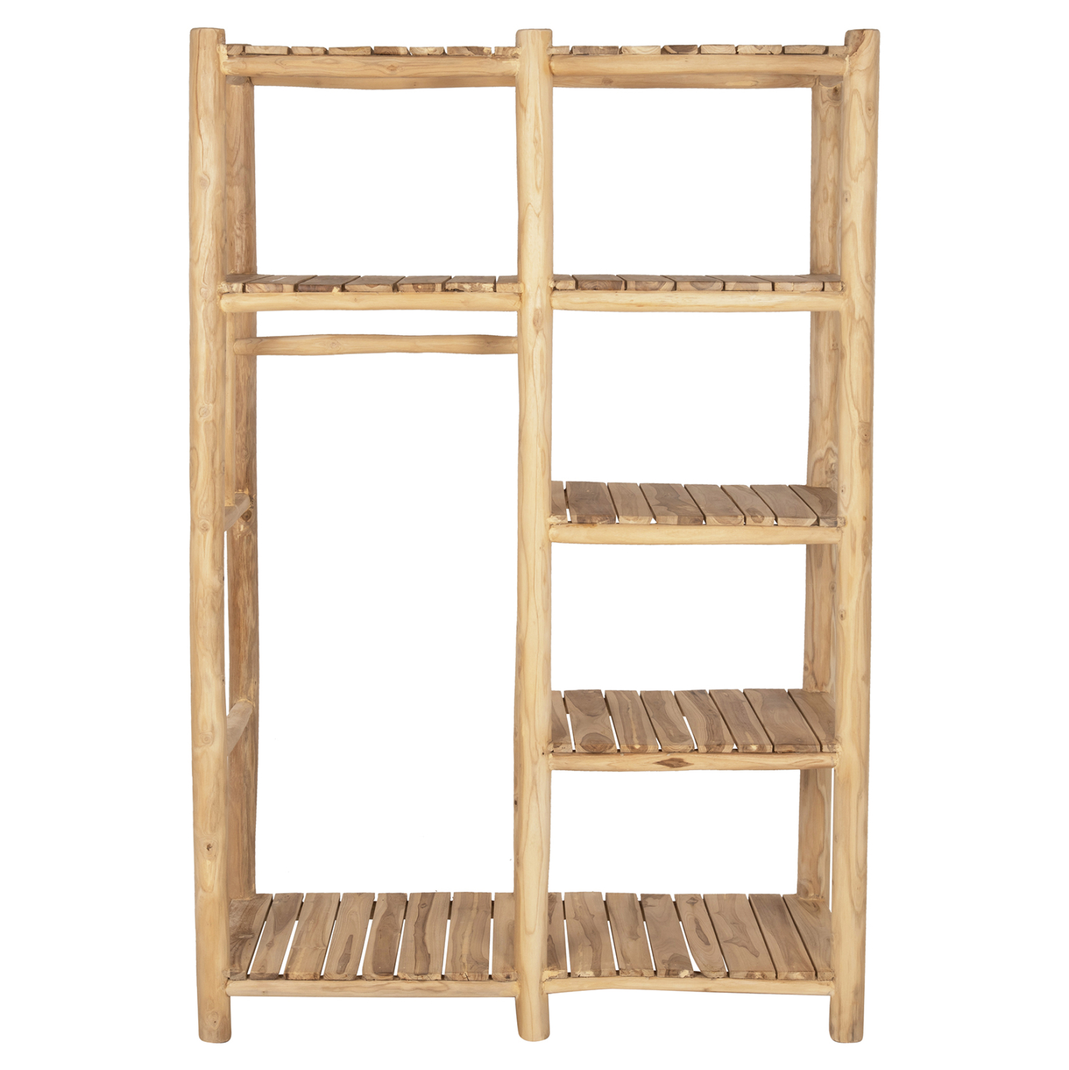 ΕΠΙΠΛΟ ΕΙΣΟΔΟΥ FB99550 ΞΥΛΟ ΤΕΑΚ ΣΕ ΦΥΣΙΚΟ ΧΡΩΜΑ 120x50x180Yεκ. - Image 3