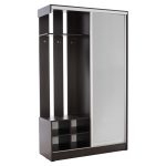 ΕΠΙΠΛΟ ΕΙΣΟΔΟΥ ΜΕ ΣΥΡΟΜΕΝΗ ΝΤΟΥΛΑΠΑ Κ ΚΑΘΡΕΦΤΗ WENGE FB92424.02 118X45X210Yεκ.