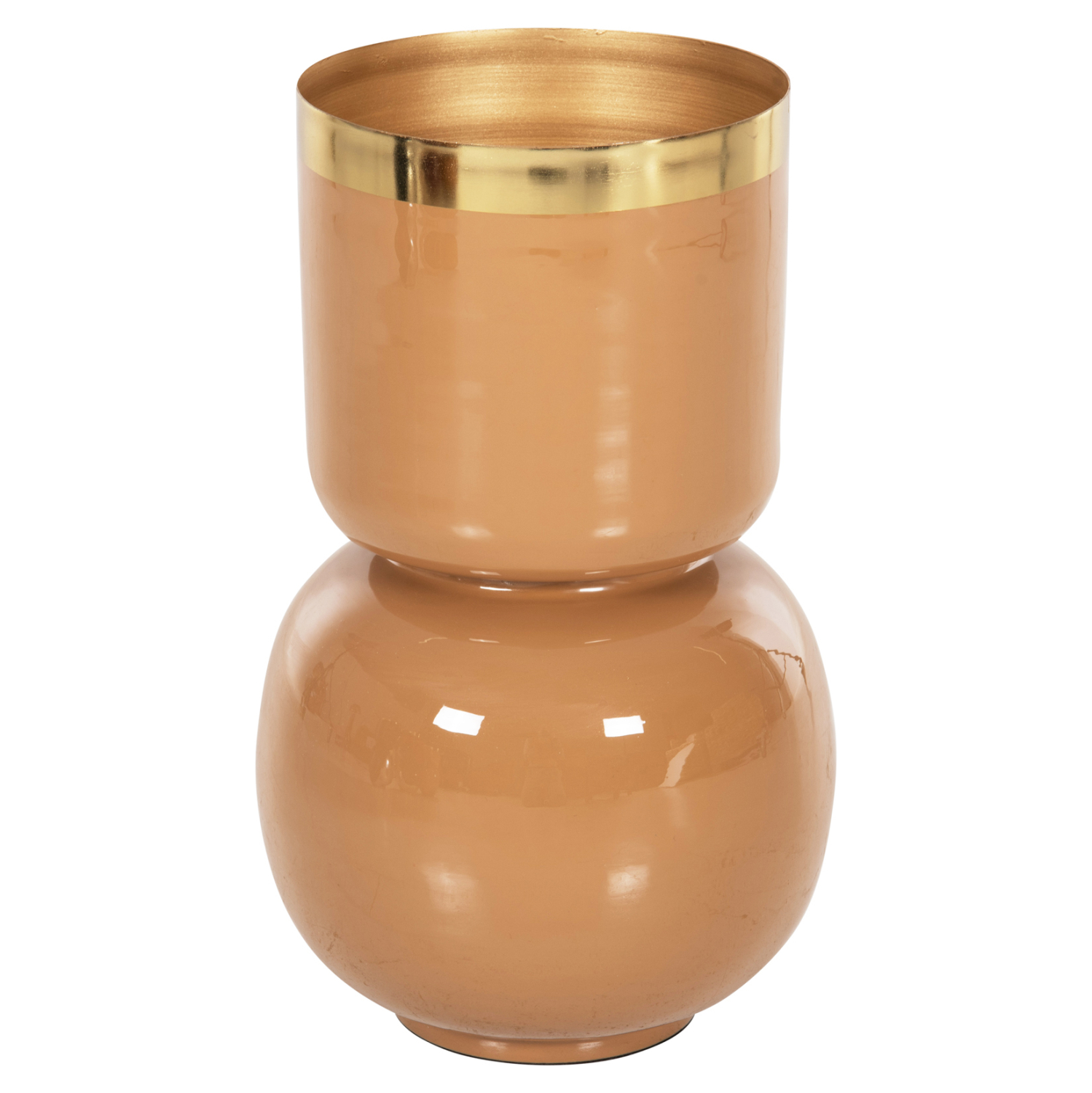 ΕΠΙΤΡΑΠΕΖΙΟ ΔΙΑΚΟΣΜΗΤΙΚΟ BAZO FB94233.09 ΜΕΤΑΛΛΟ ΣΟΜΟΝ-ΧΡΥΣΟ Φ21x37