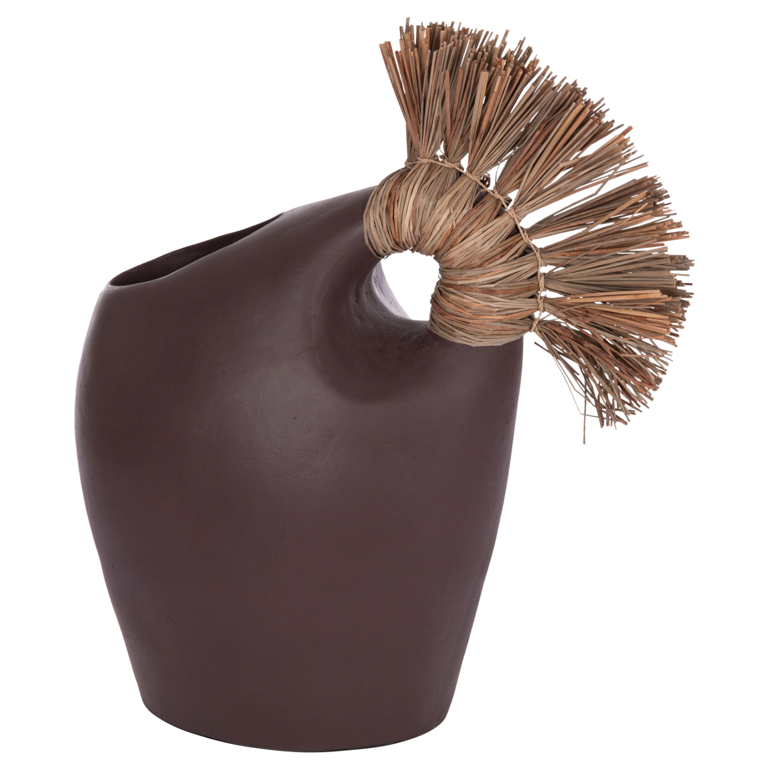 ΕΠΙΤΡΑΠΕΖΙΟ ΔΙΑΚΟΣΜΗΤΙΚΟ FB94671.07 ΣΟΚΟΛΑΤΙ ΤΕΡΑΚΟΤΑ & GRASS--44x18x50Υεκ. - Image 4