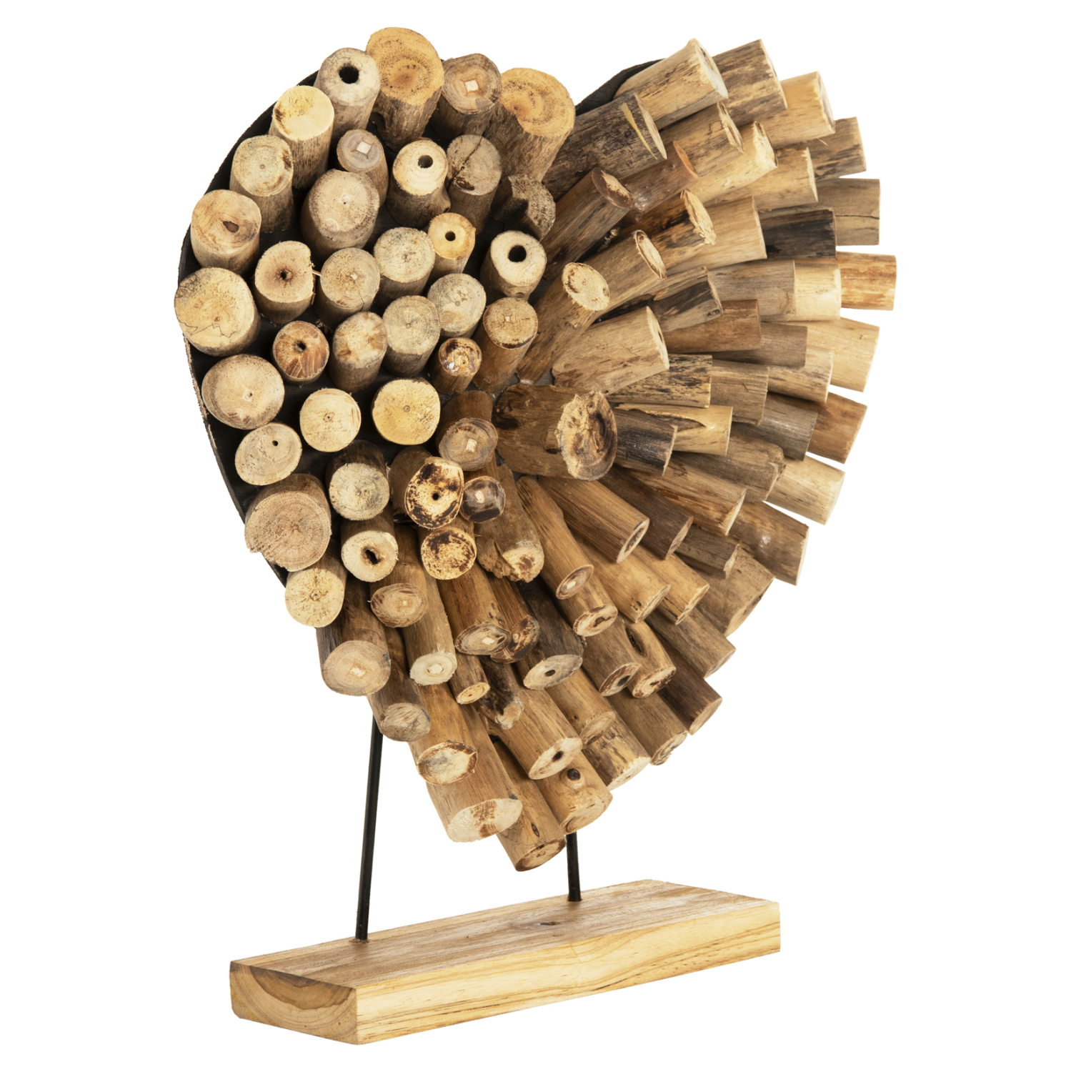 ΕΠΙΤΡΑΠΕΖΙΟ ΔΙΑΚΟΣΜΗΤΙΚΟ FB97910 ΣΧΗΜΑ ΚΑΡΔΙΑ ΚΛΑΔΙΑ ΤΕΑΚ 53x5x51Yεκ. - Image 3