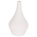 ΕΠΙΤΡΑΠΕΖΙΟ ΔΙΑΚΟΣΜΗΤΙΚΟ ΒΑΖΟ FB94663.02S FIBER CEMENT ΣΕ ΛΕΥΚΟ--Φ15x27Υεκ.