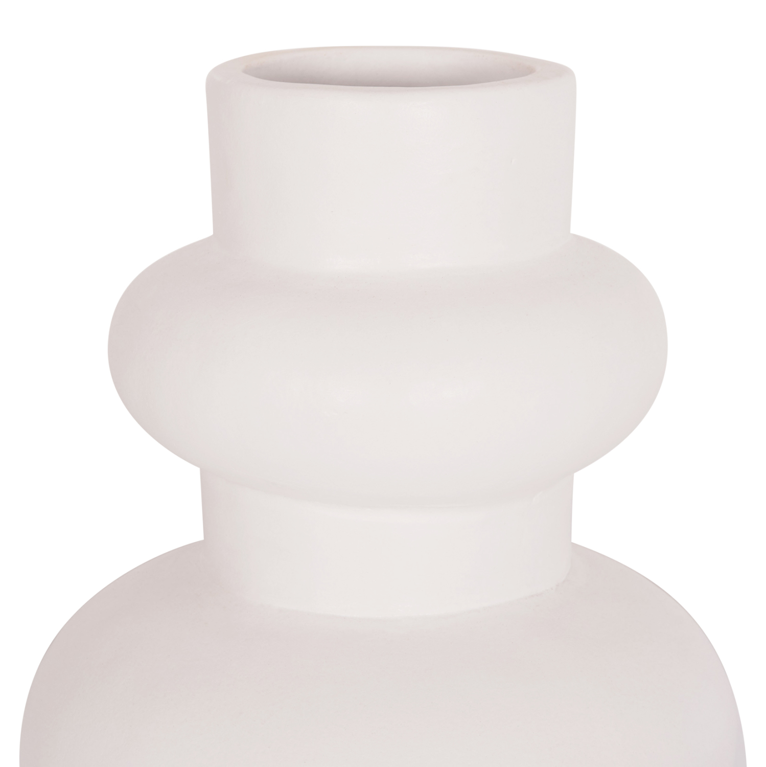 ΕΠΙΤΡΑΠΕΖΙΟ ΔΙΑΚΟΣΜΗΤΙΚΟ ΒΑΖΟ FB94664.02M ΤΕΡΑΚΟΤΑ ΣΕ ΛΕΥΚΟ--Φ22x29Υεκ. - Image 4