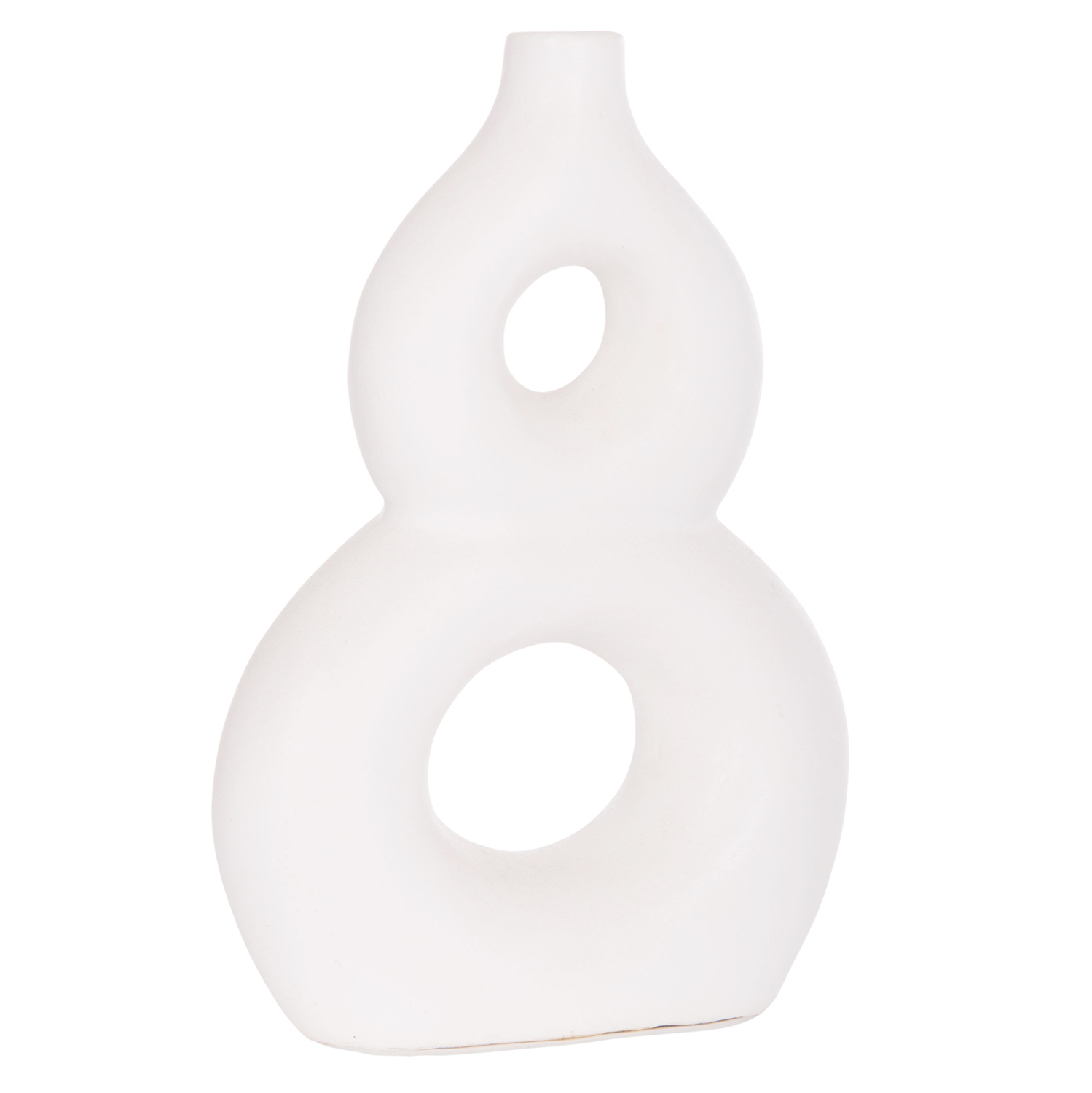 ΕΠΙΤΡΑΠΕΖΙΟ ΔΙΑΚΟΣΜΗΤΙΚΟ ΒΑΖΟ FB94666.02S ΤΕΡΑΚΟΤΑ ΣΕ ΛΕΥΚΟ--21x7.5x31Υεκ.