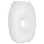 ΕΠΙΤΡΑΠΕΖΙΟ ΔΙΑΚΟΣΜΗΤΙΚΟ ΒΑΖΟ FB94673.02L ΛΕΥΚΗ ΤΕΡΑΚΟΤΑ--26.5x16x36.5Υεκ