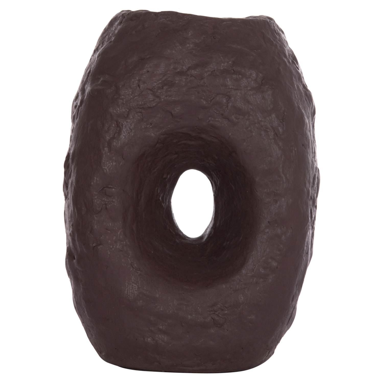 ΕΠΙΤΡΑΠΕΖΙΟ ΔΙΑΚΟΣΜΗΤΙΚΟ ΒΑΖΟ FB94673.07L ΣΟΚΟΛΑΤΙ ΤΕΡΑΚΟΤΑ--26.5x16x36.5Υεκ - Image 3