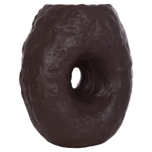 ΕΠΙΤΡΑΠΕΖΙΟ ΔΙΑΚΟΣΜΗΤΙΚΟ ΒΑΖΟ FB94673.07S ΣΟΚΟΛΑΤΙ ΤΕΡΑΚΟΤΑ--22x13x28Υεκ